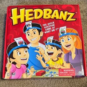 Hedbanz Quick Question Game - Red